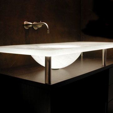 Quilted Integral Sink