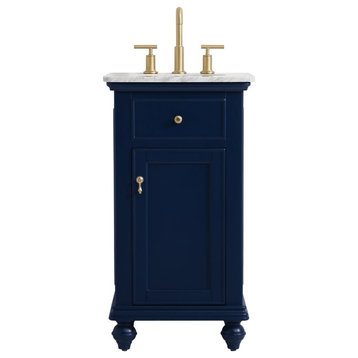 Elegant VF12319BL 19"Single Bathroom Vanity, Blue