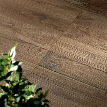 Sleekwood Teak Porcelain paving
