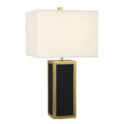 Jonathan Adler Barcelona Black Tall Table Lamp - Table Lamps