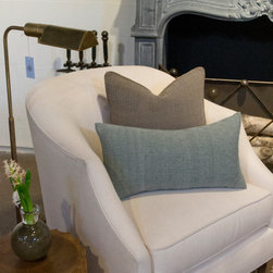 Cabana Home vignette: Simply Baker Barell back Chair - Furniture