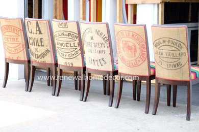 French mix Dining Chairs