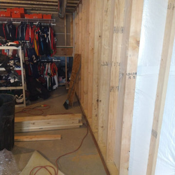 Finishing Basement In Progress