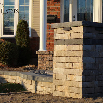 Landscape Driveway and Front Entry