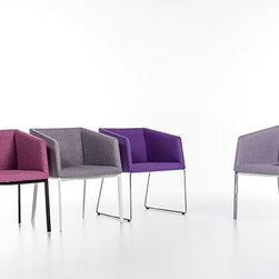 Box Sledge Armchair by B&T - Dining Chairs