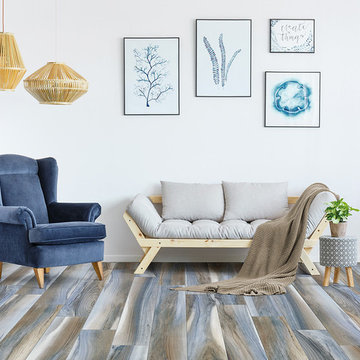 Kiwi wood-look tile by Happy Floors