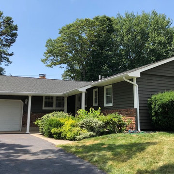 Nesconset Siding - Charcoal Smoke | Alpha Windows & Siding