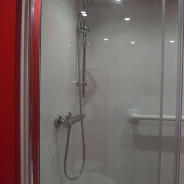 Red Shower Room