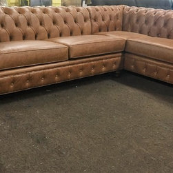 KENZIE STYLE - Chesterfield Custom Sectional Sofas - Sectional Sofas