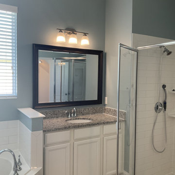 From Dated to Dazzling Complete Master Bathroom Makeover