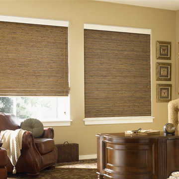 Woven Wood Shades For The Office