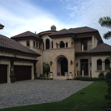 23. Reclaimed Granite Cobblestone 5x5 and 5x8, Naples FL