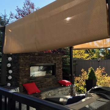 Aspen Deck & Outdoor Fireplace
