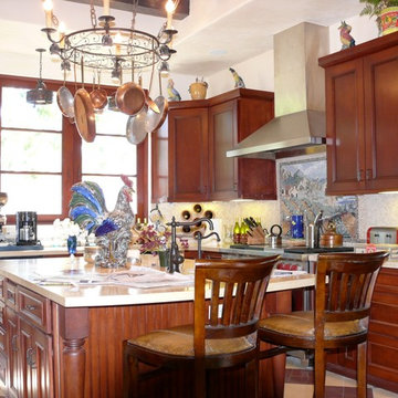 Traditional Cabinetry with Innovative Features