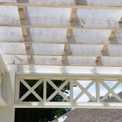 Back Porch Pergola - Pergolas