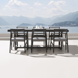 BLAZE 6-Seater Outdoor Dining Set - Outdoor Dining Sets