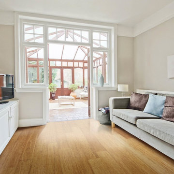 Solid Natural Strand Woven Bamboo Flooring