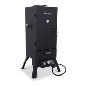 38 Gas Easy Access 2 Drawer Wide Vertical Smoker Contemporary