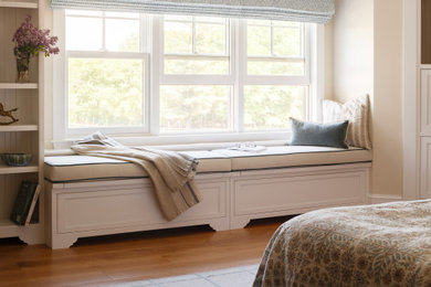 Bedroom - traditional bedroom idea in Boston
