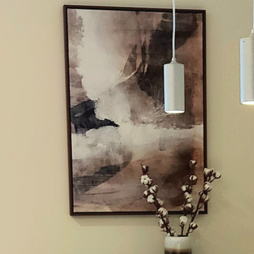 Japandi/minimalist living room