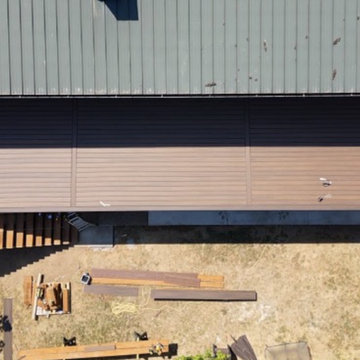 Ridgeview - Deck | Concrete pad