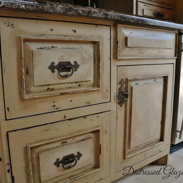 Cabinetry-Glaze Finish