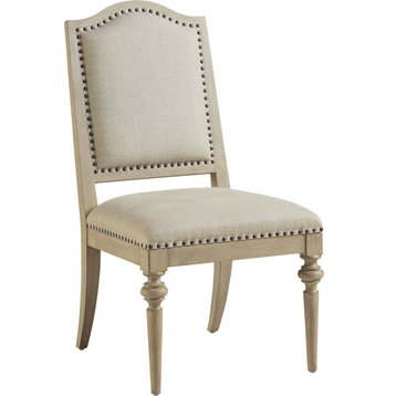 Aidan Upholstered Side Chair - Natural