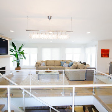 Glass Stair rail panels
