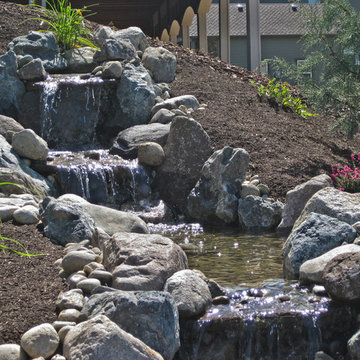 Large waterfall