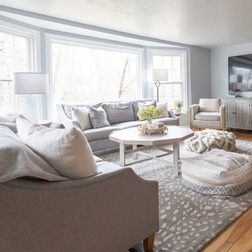 Cozy & Coastal Living Room