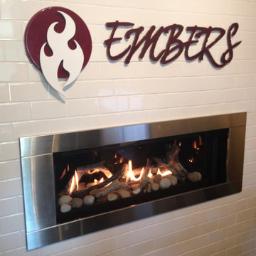 Linear Fireplace Napoleon's Vector 45 LHD45
