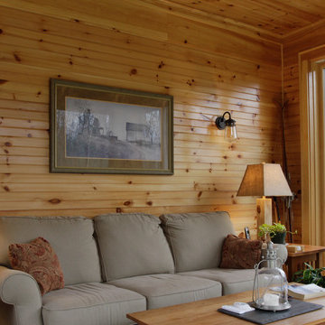 Eastern White Pine Craftsman Interior