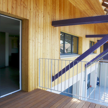 Rénovation d'une ancienne grange en logement collectif