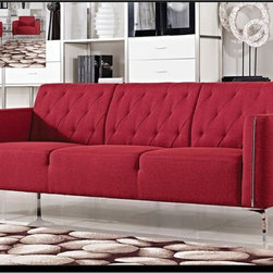 Elise Sofa | Red - Sofas