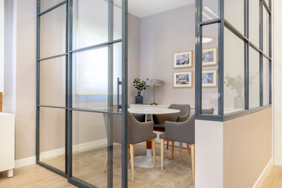 AEDAS HOMES piso piloto promoción Orellana y oficinas