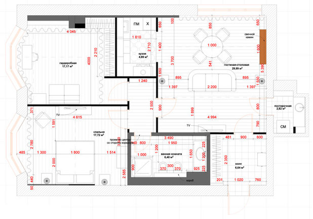 План этажа by LEBEDEVA PROJECT