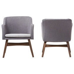 Midcentury Armchairs And Accent Chairs by Baxton Studio