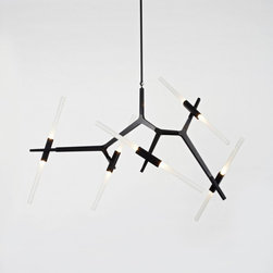 Agnes 10 Chandelier by Lindsey Adelman for Roll & Hill - Pendant Lighting