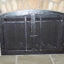 Forged Firplace Doors - Indoor Fireplaces
