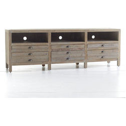 Reclaimed Pine Entertainment Console - Entertainment Centers And Tv Stands