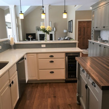 Builder grade kitchen update