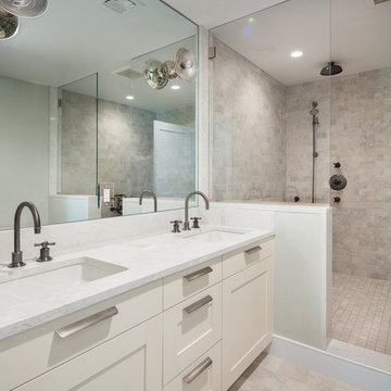 Shaker Style Vanity I Master Bath | Mid-Century Bayberry Renovation