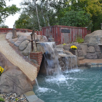 Natural & Nautical Swimming Pool by Legendary Escapes {MIN}
