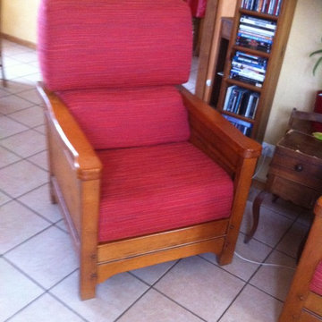 Réfection de fauteuils
