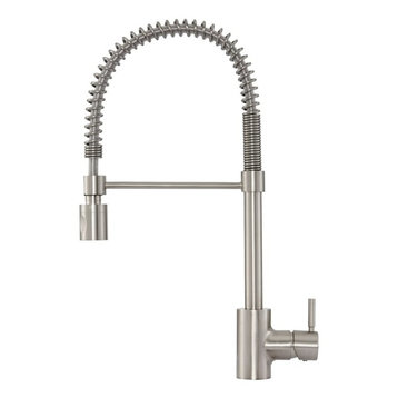 Danze DH451188 Foodie 1.75 GPM Pre-Rinse Pull Down Kitchen Faucet - Stainless