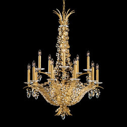 15 Light Pendant Light by Schonbek Amytis in Traditional style - Lighting