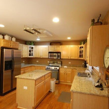 painting wood cabinets