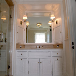 Gorgeous Bow Front Vanity - Storage And Organization