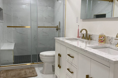Inspiration for a bathroom remodel in Boston