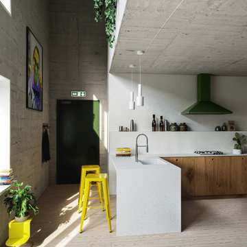 Silestone Urban Crush Lime Delight